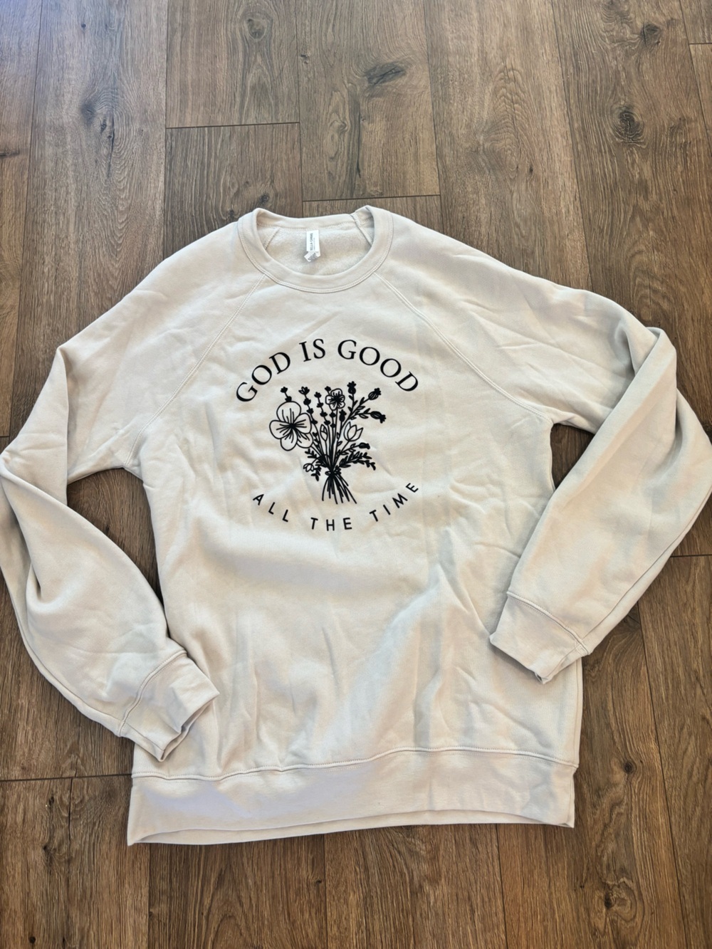 NWOT God Is Good XL Bella Canvas Sweatshirt